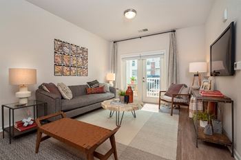 Modern Living Room at Volaris, Lansing, 48910